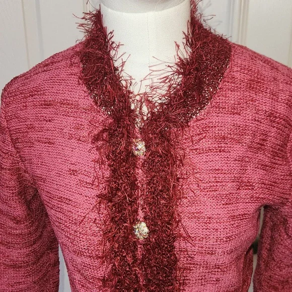 Knitline Rosa Fringe Trim Jacket - Picture 2 of 9